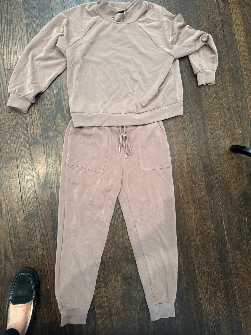 Women’s Cozy Jogger Set in Mauve